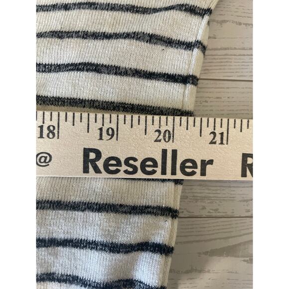 The Gap Womans Stripped Knit Long Sleeve Shirt SZ L - Picture 4 of 7